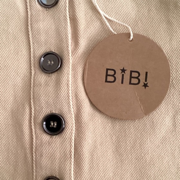 NWT BiBi Denim Overalls - Picture 6 of 6